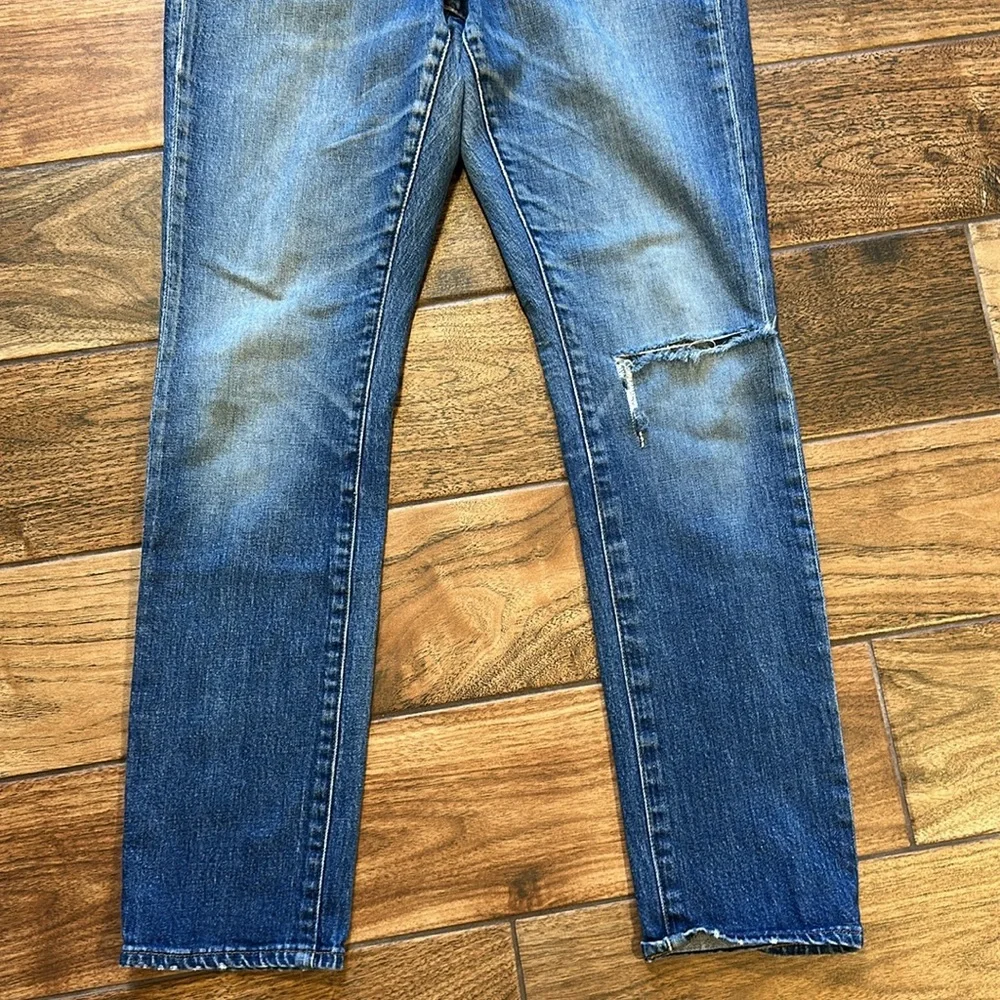 Madewell High rise slim boyfriend jean‎ sz 27, tag frayed - Picture 9 of 12